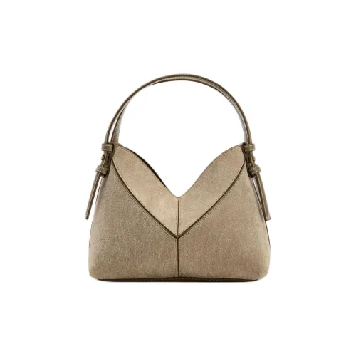 ZARA Полиэстер Сумка Мини Женская Песочного цвета