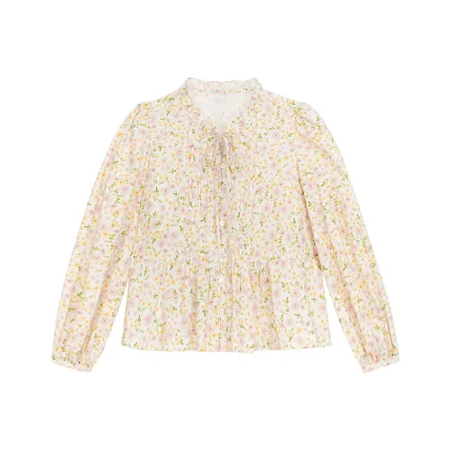 Nov elist Свет Вишневый цветок Шепот Женские Рубашки