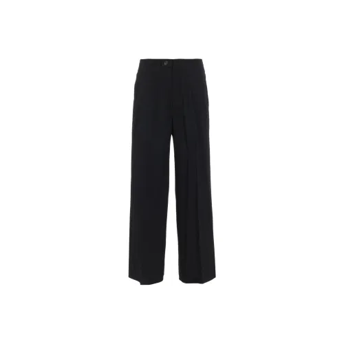 Yohji Yamamoto Femme FW25 Шерсть Gabardine WIDE Брюки Повседневные Брюки Женские
