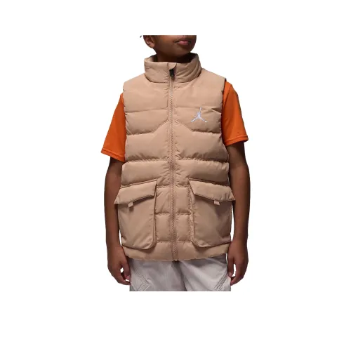JORDAN Taraxacum White Kids Down Vest Джордан Тараксакум Белый Детский Пуховый жилет
