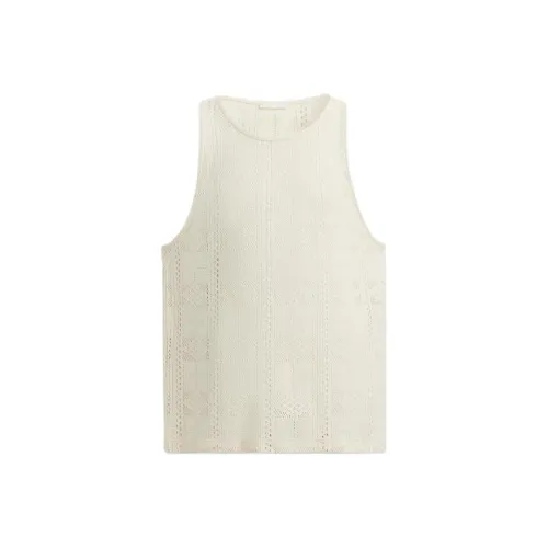 ZARA Men's Tank Tops in Oyster White