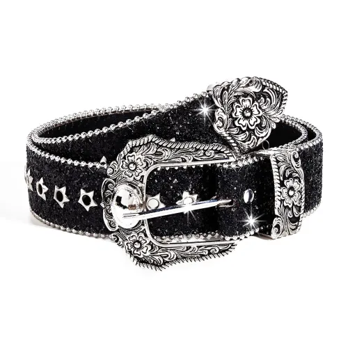 Miniso Сплав Кожаные ремни Унисекс 3,9см