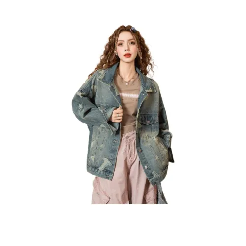 FAWENXIANGZI Джинсовая куртка Женская