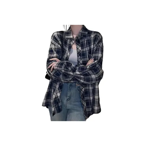 XUBAIHUO Темные рубашки унисекс