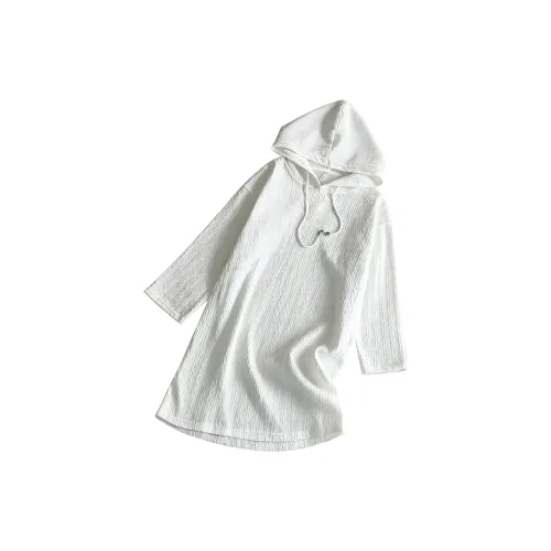 QIAOYUN Белый Женские Ночные сорочки