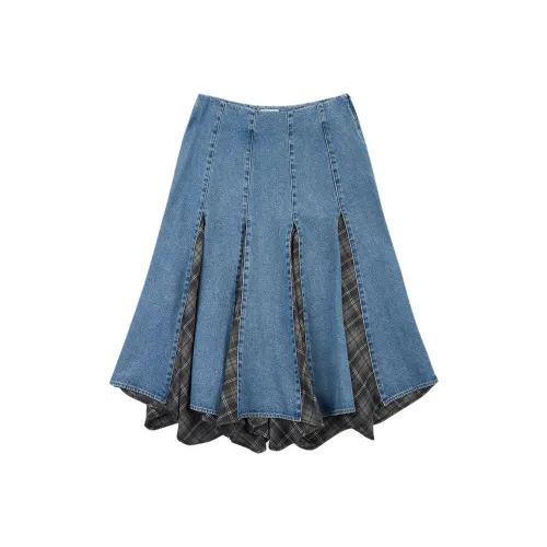 GOOD BAI FW25 Повседневный Длинный Юбка Женские