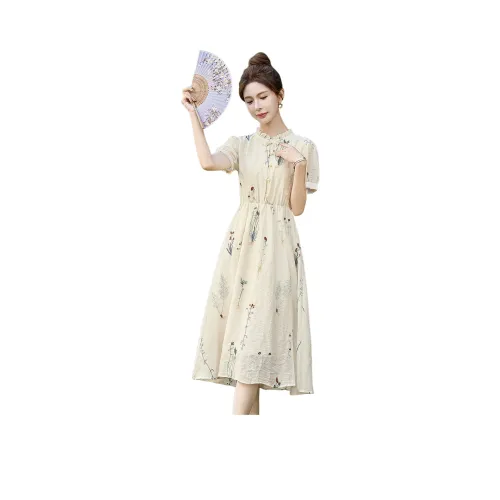 Cypress House Короткий рукав Платье Женское