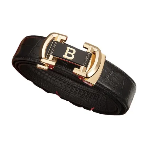 MH Ремни из натуральной коровьей кожи мужские 3,5 см