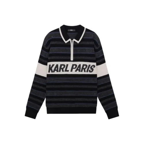 KARL LAGERFELD Karl Lagerfeld Jeans Черные Мужские Свитера