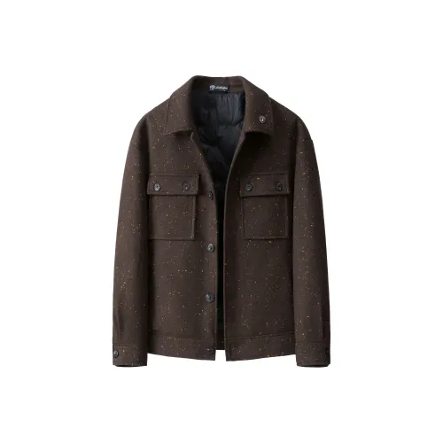 AUTOMOBILI LAMBORGHINI Velvet Feel Пальто Мужской