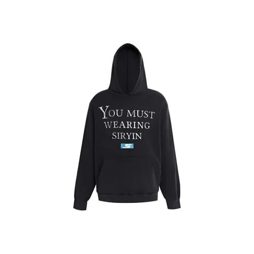 Dippanis Выстиранный Черный Женский Свитшот