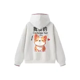 Белый, серый, фотиния, щенок