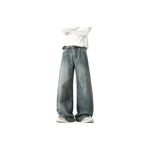 IXXPD Blue Unisex Jeans IXXPD Синий Унисекс Джинсы