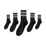 5 пар черного