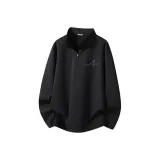 [Температурный замок Анти-пузырь] Черный (Язык цветов Линия Логотип на груди)