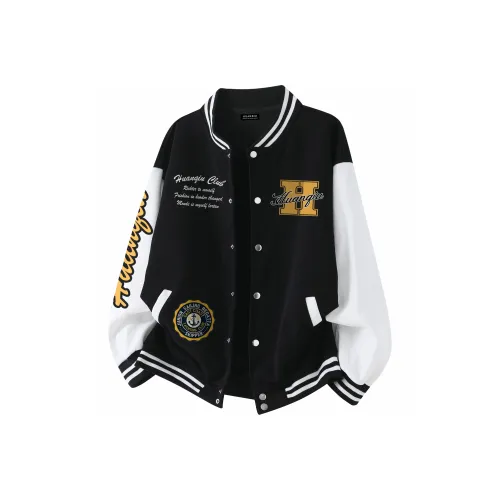 HUANQIU Бейсбольная куртка Пальто Унисекс