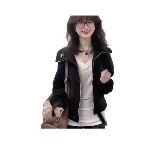 YICHEN Черные Женские Куртки