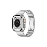 Серебряный быстросъемный ремешок из нержавеющей стали