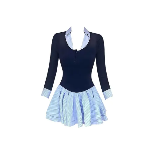 PAIN OR PLEASURE Длинное платье с длинными рукавами женское