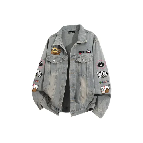 SOIE Унисекс Джинсовые куртки