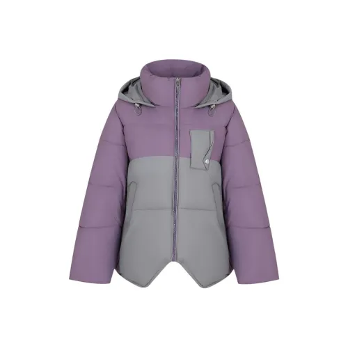 AFGGD Фиолетовый Женские пуховики