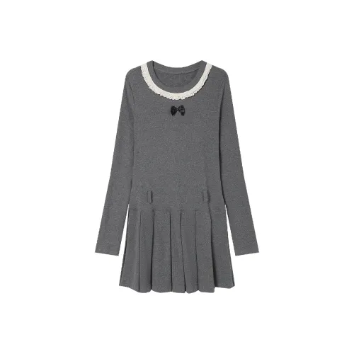 LOUISY AO Длинное платье с длинными рукавами женское