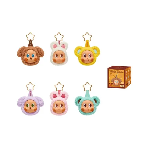 POP MART Stars Delicious Moments Collection Слепые коробки Один Mystery Коробка Целая коробка 6 шт