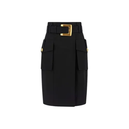 BALMAIN FW25 Повседневные короткие юбки Женские