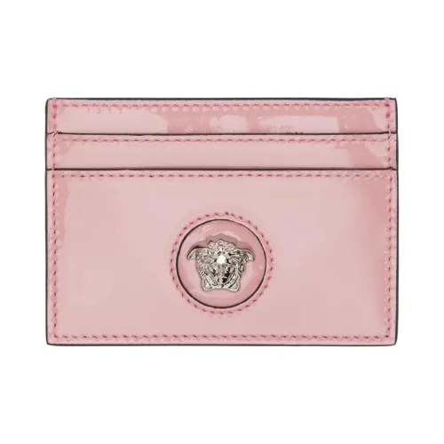 VERSACE La Medusa Лак для ногтей Кожа Картхолдер Женский Розовый