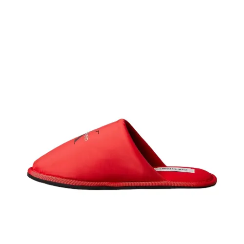 Calvin Klein Домашние тапочки Мужские Красные
