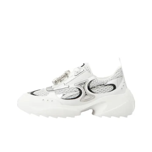 Roger Vivier VIV' Мотор Низкий Топ Повседневная Обувь 5 см Женская Белая