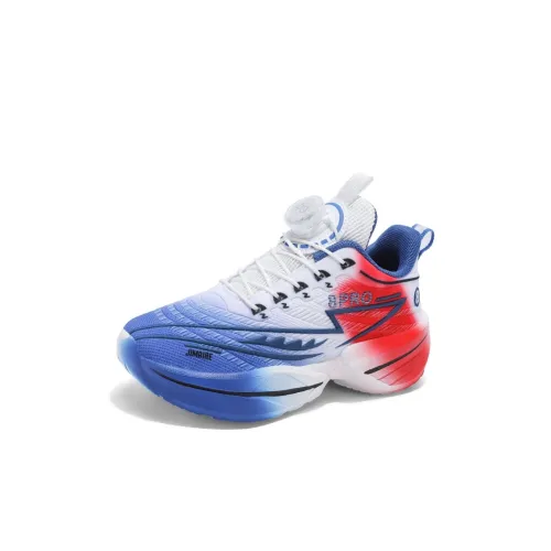 King Jinmai Легкий Амортизация Дышащий Противоскользящий Низкий Топ Детские Беговые Кроссовки Детский