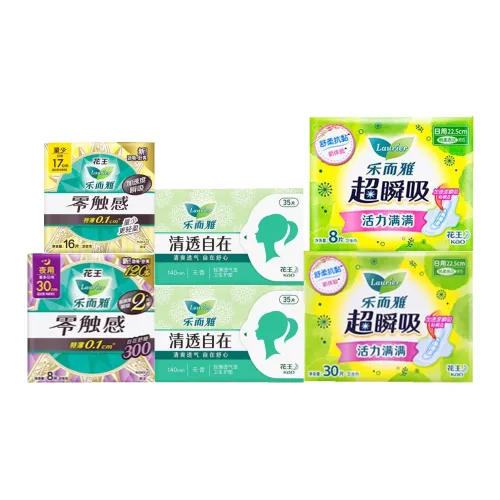 Laurier Прозрачный And Бесплатно Instant Suction Санитарные Пads Мягкий и Дружественный к Коже Комплект из Пяти Штук