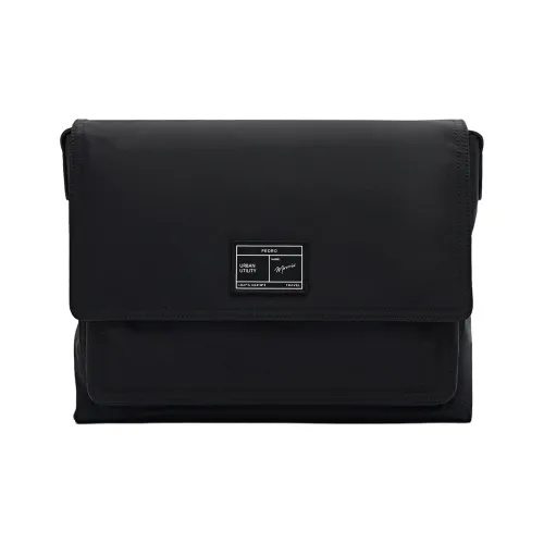 PEDRO Нейлоновые сумки через плечо сумка на плечо мужская черная светлый тауп