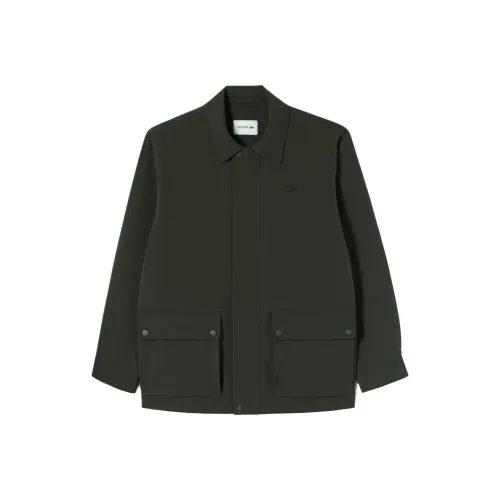 LACOSTE Коричневый Зеленый Мужские Куртки