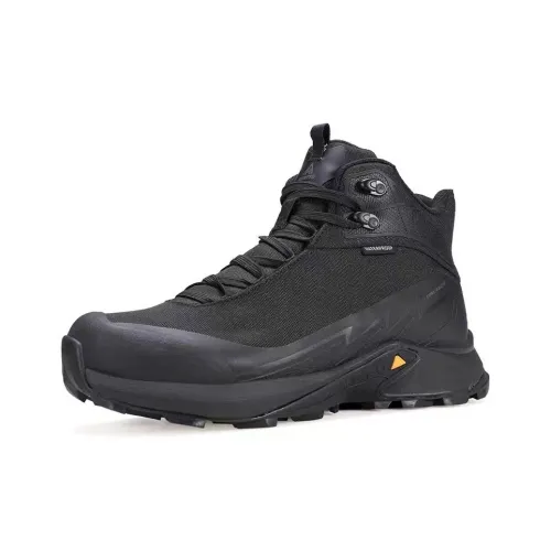 HUMTTO Slip-resistant Abrasion-resistant Waterproof High Top Mountaineering Shoes Men's