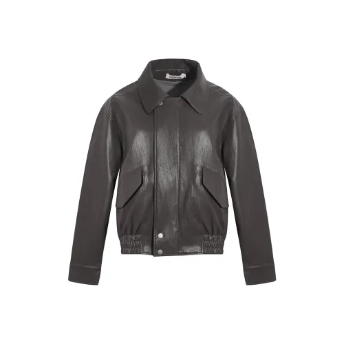 GRAYISMOON Кожа Куртка Женская