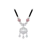 Ожерелье "Мирный Замковый" [Красный]