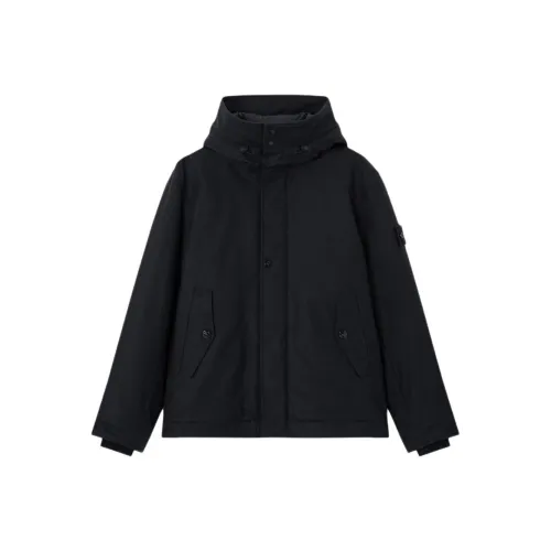 STONE ISLAND Хлопковый пуховик мужской