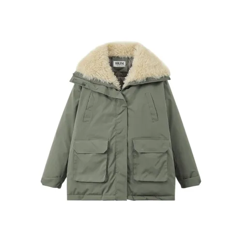 Incolore Зеленый Женские пуховики