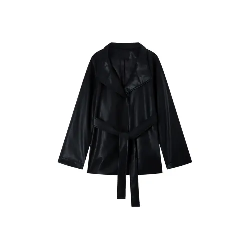 GRAYISMOON Кожа Куртка Женская