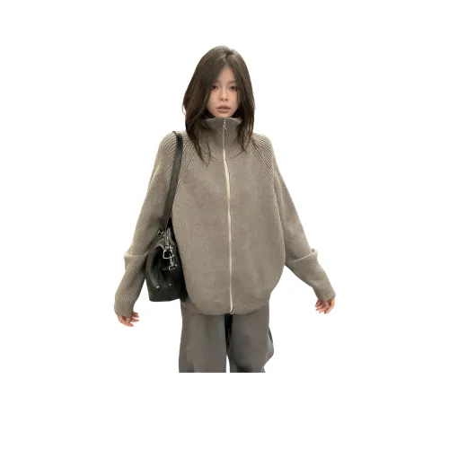 GEZITAI Серый Женский Трикотаж