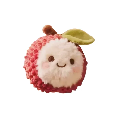 Pippi Beans Cute Fruit Личи And Bayberry Плюшевый Брелок 8 см Высокий