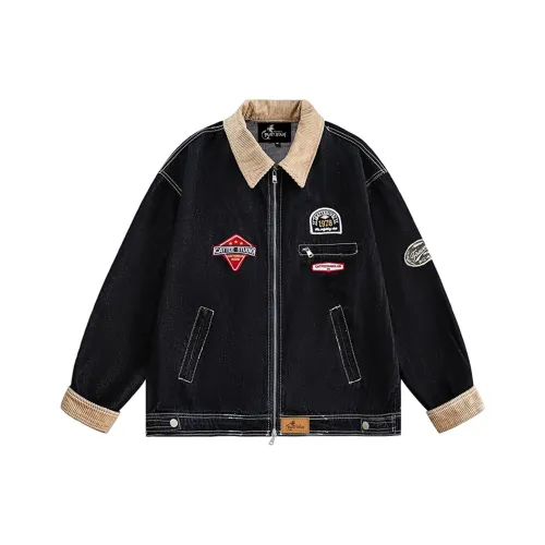 PAINT STAIN Деним Куртка Унисекс