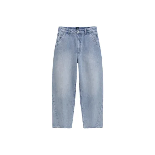 GAP Светлый Промытый Мужской Джинсы