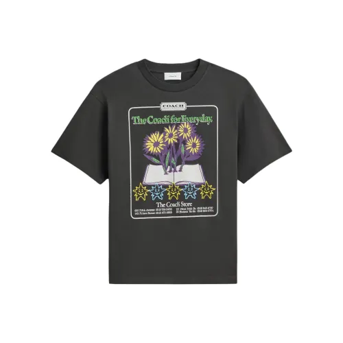 COACH Черный Унисекс T-рубашки