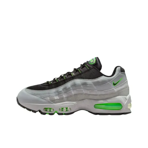 Nike Air Max 95 Беговые кроссовки Мужские Серый Черный