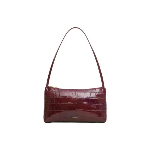 MANSUR GAVRIEL Телячья кожа Сумка через плечо Женская Бордовый