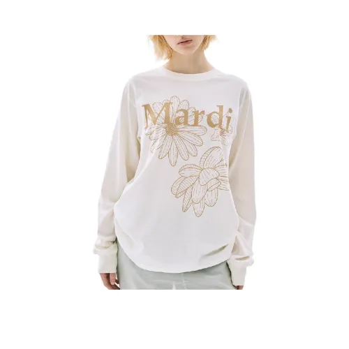 MARDI MERCREDI Three Flowers Collection FW25 T-рубашка Женская