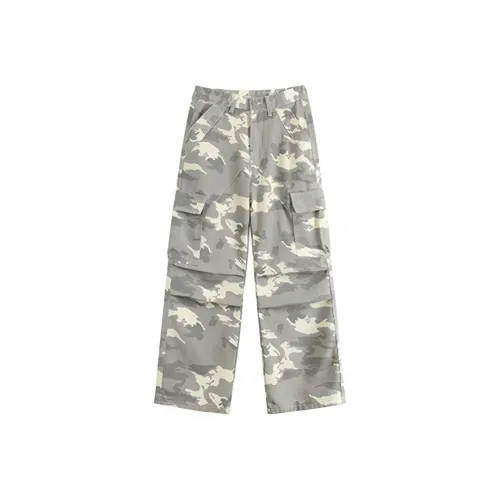 KAIZZGAO Камуфляж Унисекс Карго Брюки